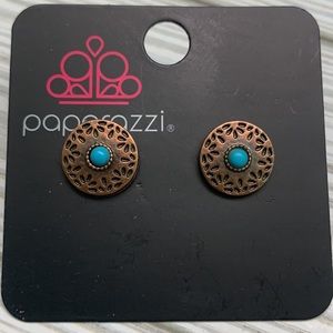 Paparazzi earrings new never worn
